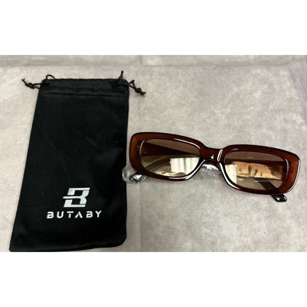 Butaby Brown Frame Sunglasses – Classic Elegance Meets Ultimate Protection